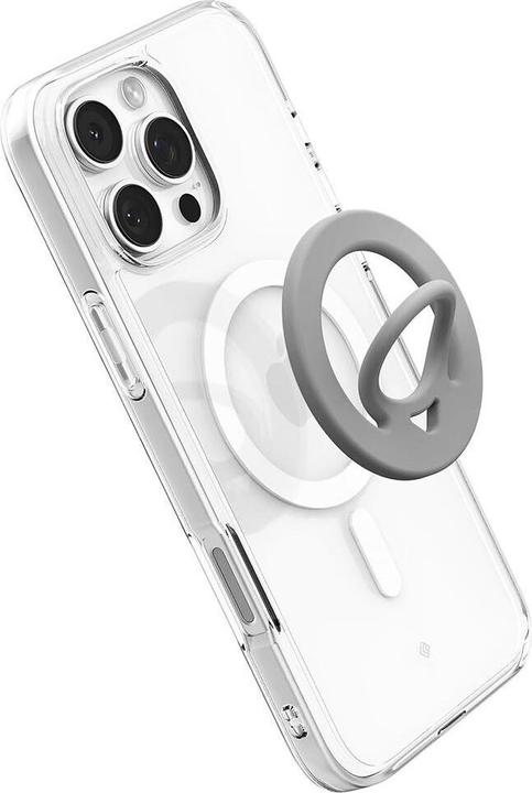 Actual product image Spigen MagSafe Mobile Accessories Dual Pop Silicone Phone Holder (MagFit) Grey