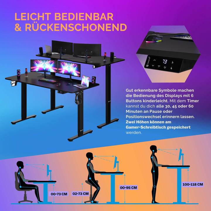 Produktbild Casaria Schreibtisch