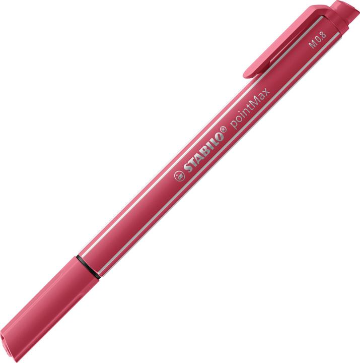 Produktbild STABILO pointMax Filzschreiber (Erdbeerrot, 1 x)