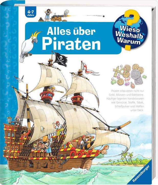 Image du produit Ravensburger Alles über Piraten (Allemand, Peter Nieländer, Andrea Erne, 2012)