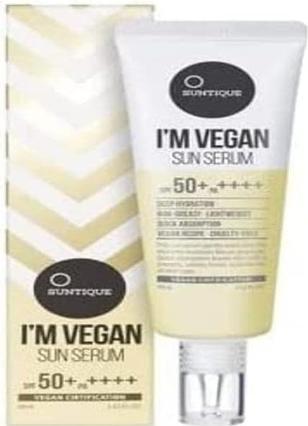 Produktbild Suntique I'M Vegan Sun Serum (Sonnencreme, SPF 50+, 45 ml)
