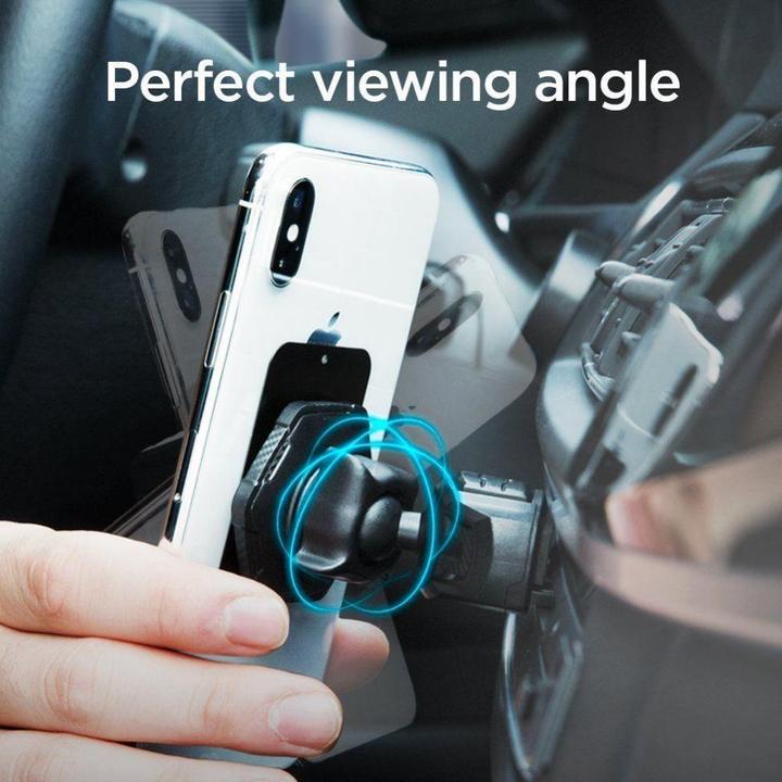 Actual product image Spigen car mount holder for CD input QS24 magnetic - black