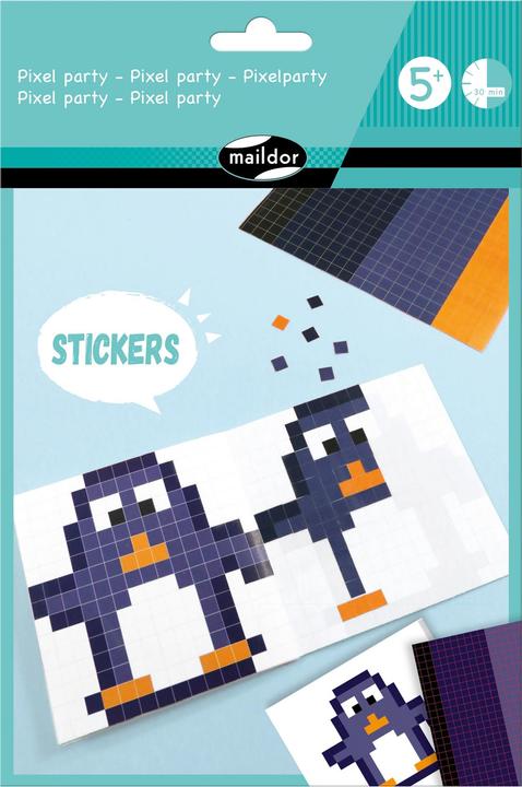 Image du produit Maildor Pochette créative, Pixel party - Multicolore