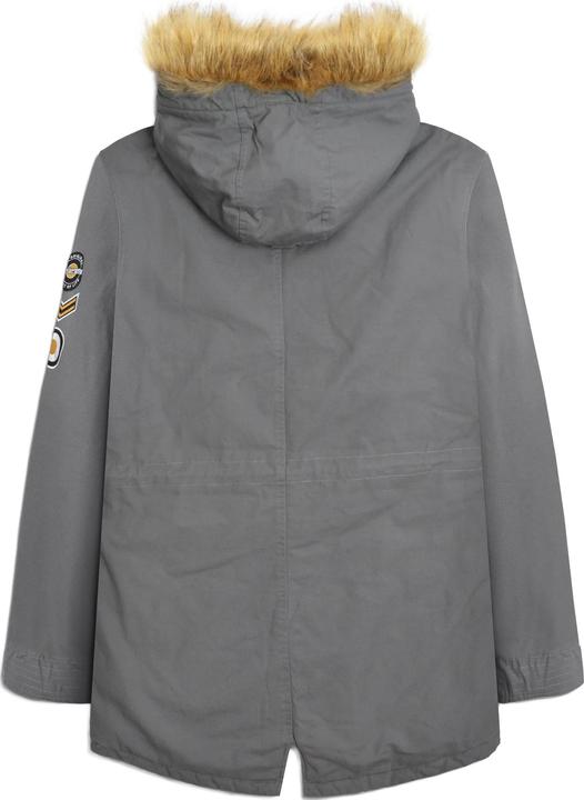 Actual product image Lambretta Mens Sherpa Lined Parka (XXL)