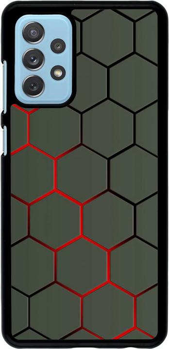 Produktbild PhoneLook Hülle Geometric Line red (Samsung Galaxy A72)