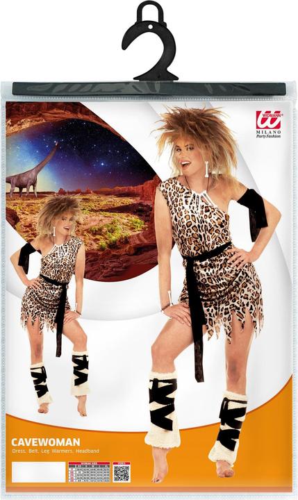 Actual product image Widmann Cavewoman caveman stone age costume (S)