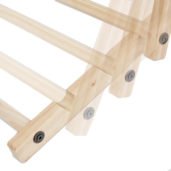 Image du produit Relaxdays Chaise longue pliable, en bois (93.50 cm)