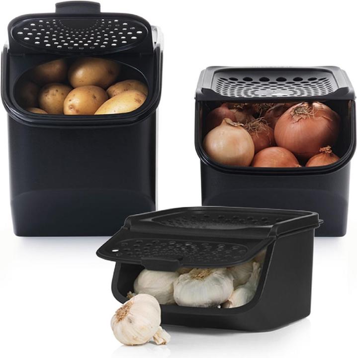 Produktbild MediaShop Tupperware PotatoSmart, OnionSmart & GarlicSmart
