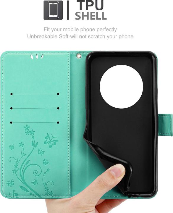 Immagine prodotto Cadorabo Custodia per Honor Magic 7 Lite Flower Book (Honor Magic7 Lite)