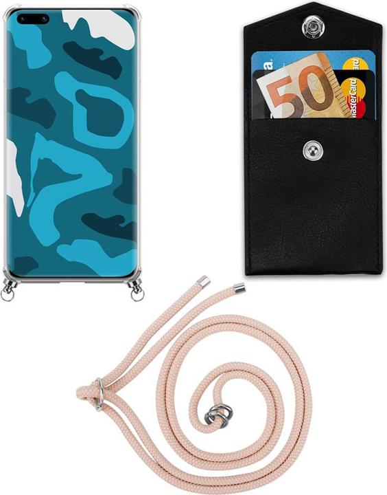 Produktbild Cadorabo TPU Handy Kette SILBER Cover