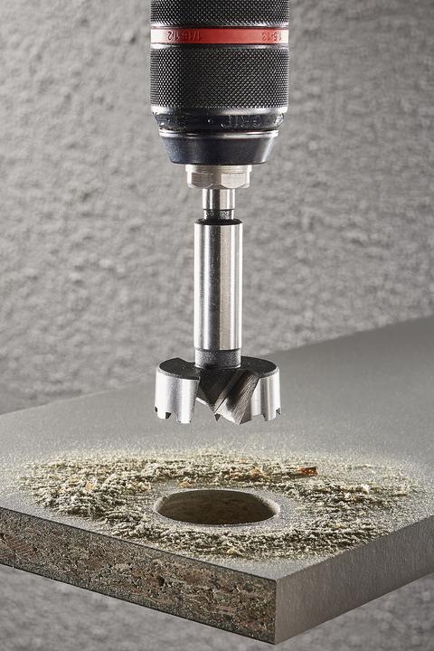 Actual product image wolfcraft wolfcraft 1 Forstnerbohrer-Set 5-tlg. ø15-35x90mm (15 mm, 35 mm, 20 mm, 25 mm, 30 mm)