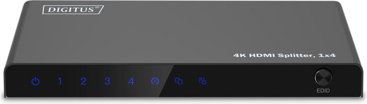 Actual product image Digitus 4K HDMI Splitter, 1x4