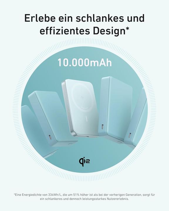 Produktbild Anker MagGo Powerbank (10.000mAh, Slim (10000 mAh, 15 W)