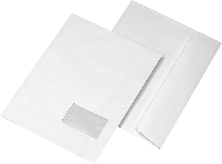 Immagine prodotto Mailmedia Buste plissettate con striscia adesiva C4, bianche - per il mercato: D - L - A (284230) (250 x)