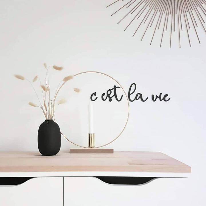 Produktbild Trenddeko C'est la vie (38 x 10 cm)