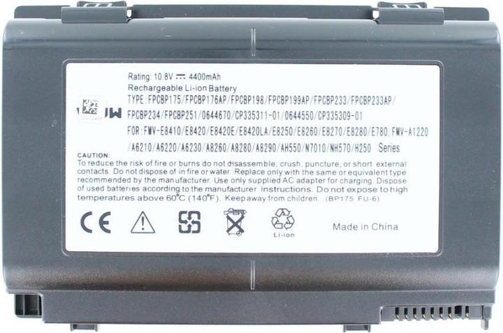 Image du produit AGI 45419 - Batterie - Fujitsu Siemens - Lifebook E780 (4400 mAh)