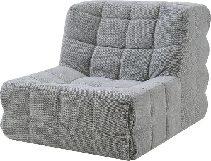 Produktbild En.Casa Bodensessel Koskyvn 75x90x100 cm Textil Grau