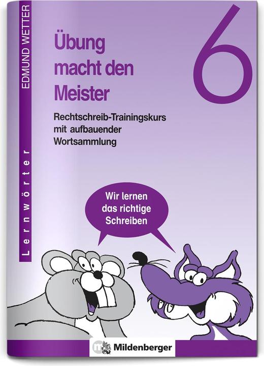 Produktbild Übung macht den Meister / Übung macht den Meister 6 (Deutsch, Edmund Wetter, 2013)