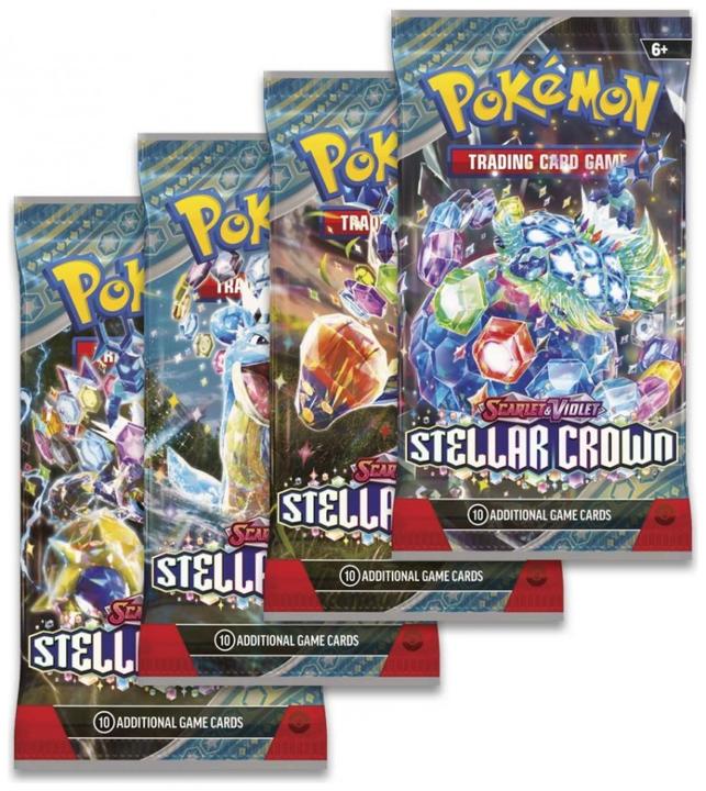Actual product image Pokémon Stellar Crown (English, Booster Pack)