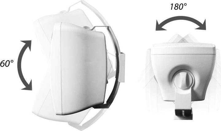 Image du produit Omnitronic Enceinte murale OD4T 00V 2x (1 pièce)