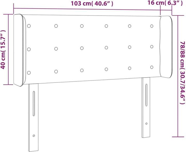 Immagine prodotto VidaXL Gianna (103 x 16 x 88 cm)