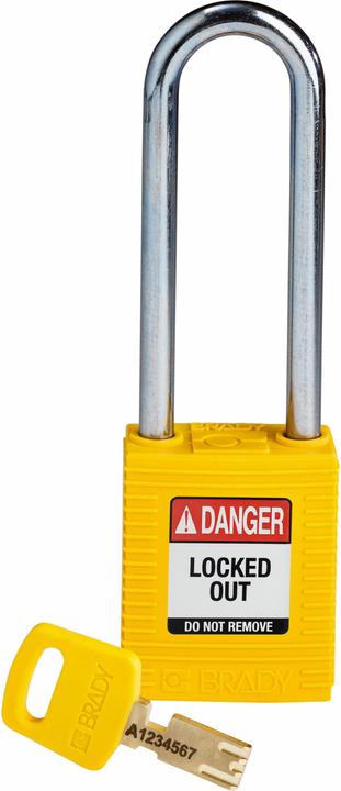 Produktbild Brady SafeKey Nylon Lockout-Vorhängeschlösser