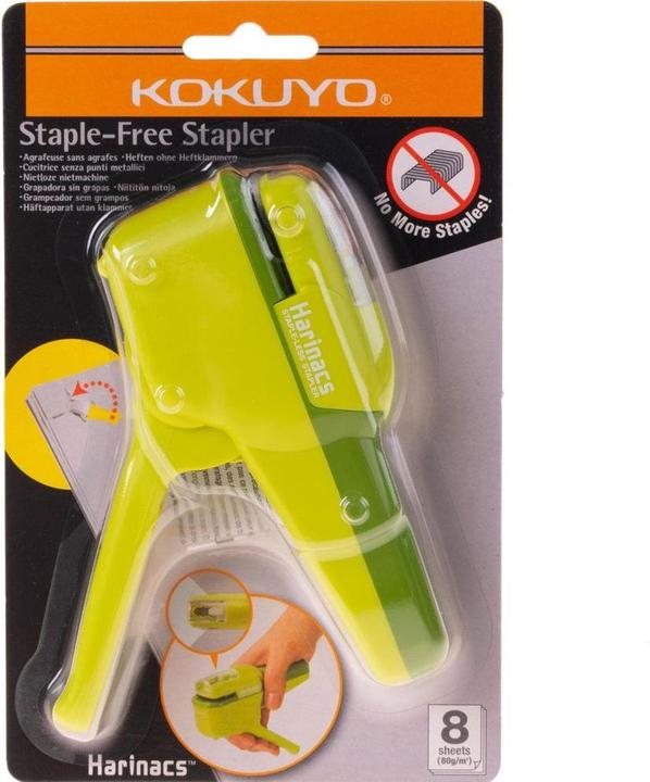 Produktbild Harinacs klammerloser Hefter Standard (8 Blätter)