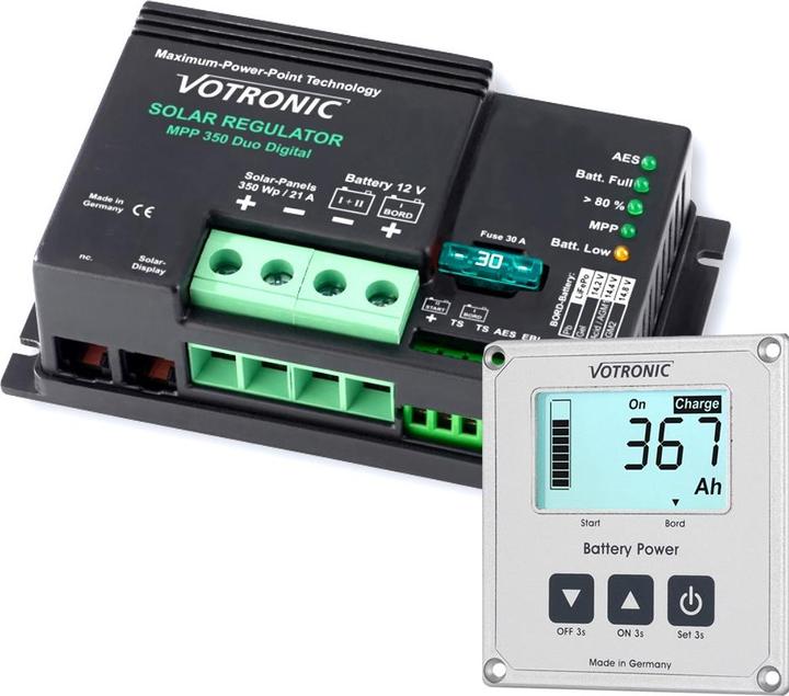 Actual product image Offgridtec 120W 12V MPPT Motorhome Complete Set EBL Option (120 W)