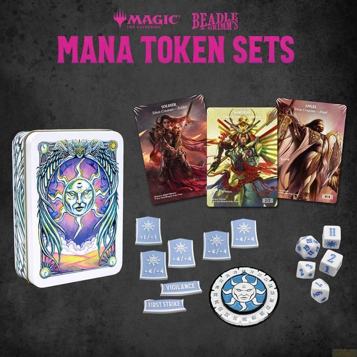 Actual product image Beadle & Grimm´s Magic the Gathering Dice and Token Pack White Mana