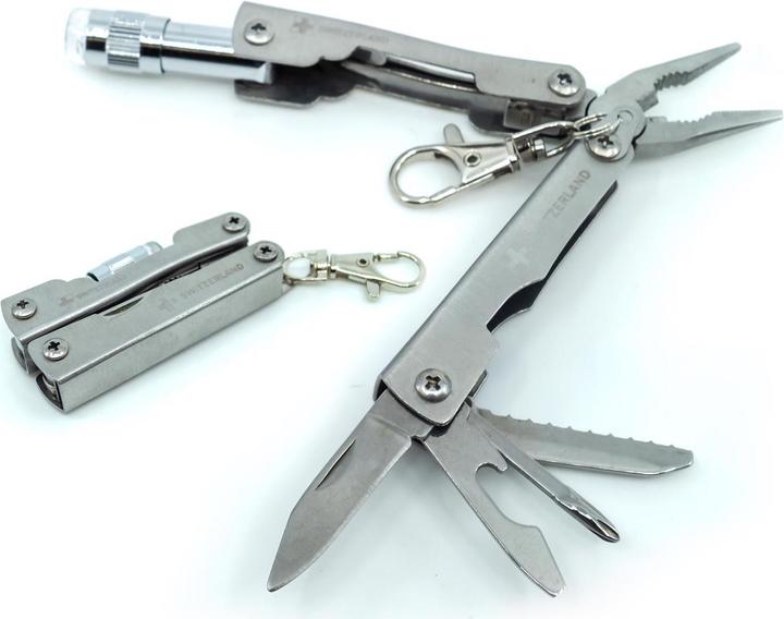 Produktbild TopSpirit Multi-Tool 6 in 1, Silber (6 Funktionen)
