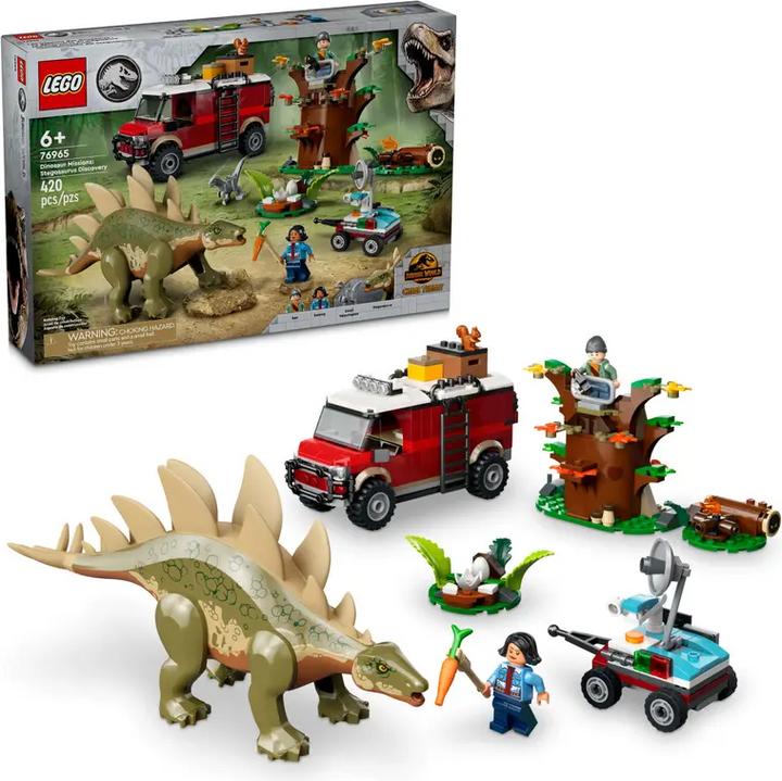 Produktbild LEGO Dinosaur Missions: Stegosaurus Discovery (76965, LEGO Jurassic World)