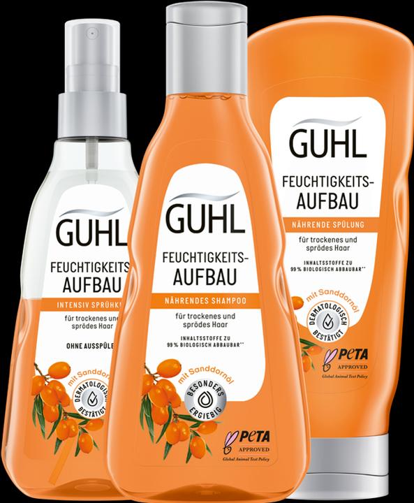 Image du produit Guhl Feuchtigkeitsaufbau Shampoo nährend (250 ml, Shampoing liquide)