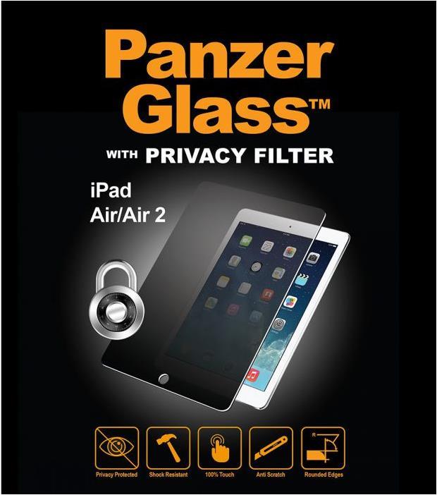 Immagine prodotto PanzerGlass Privacy (1 Pezzo/i, iPad (5° gene), iPad 2018 (6° gene), iPad Air, iPad Air 2014 (2. Gen), iPad Pro 9.7 2016 (1. Gen))