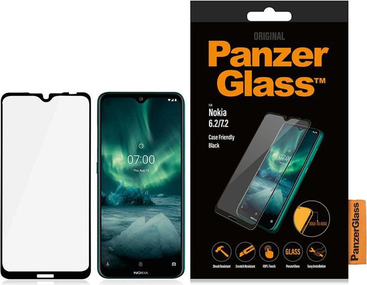 PanzerGlass Edge to Edge (1 Stück, Nokia 7.2, Nokia 6.2)