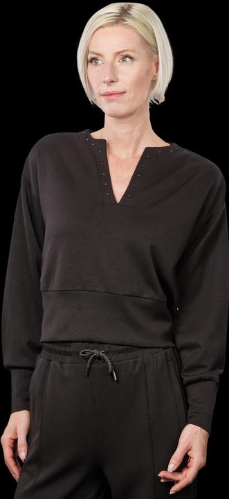 Image du produit Scotch & Soda V-Neck Beaded Sweatshirt Evening Black (L)