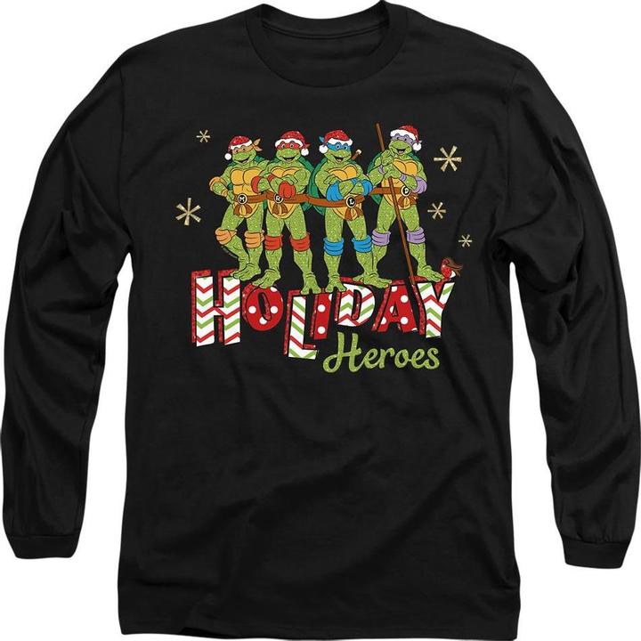 Teenage Mutant NT Holiday Heroes TShirt weihnachtliches Design (L)