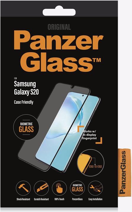 Produktbild PanzerGlass Case Friendly Biometric (1 Stück, Samsung Galaxy S20+, Samsung Galaxy S20 5G)