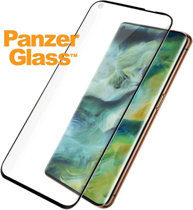 Actual product image PanzerGlass edge to edge (1 Piece, Oppo Find X2)
