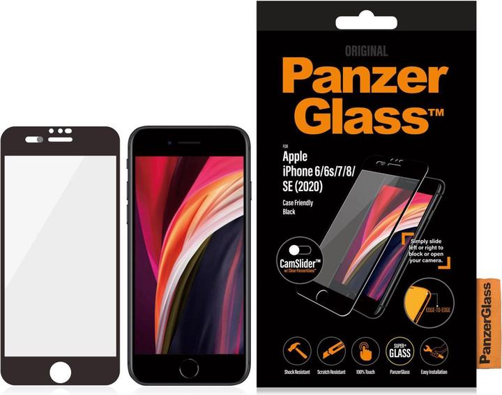 Actual product image PanzerGlass Cam Slider CF (1 Piece, Apple iPhone 6, Apple iPhone SE (2nd Gen))