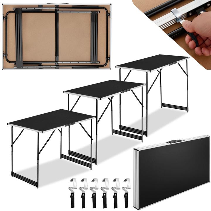 Produktbild tectake Tapeziertische (300 x 60 cm)