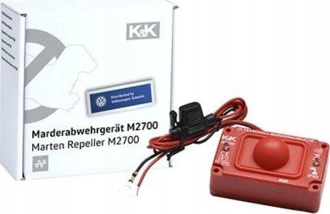 Actual product image K&K M2700 The perfect ultrasonic marten repeller