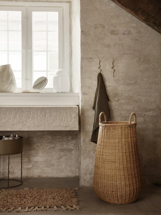 Image du produit Ferm Living Panier à linge tressé (110 l)
