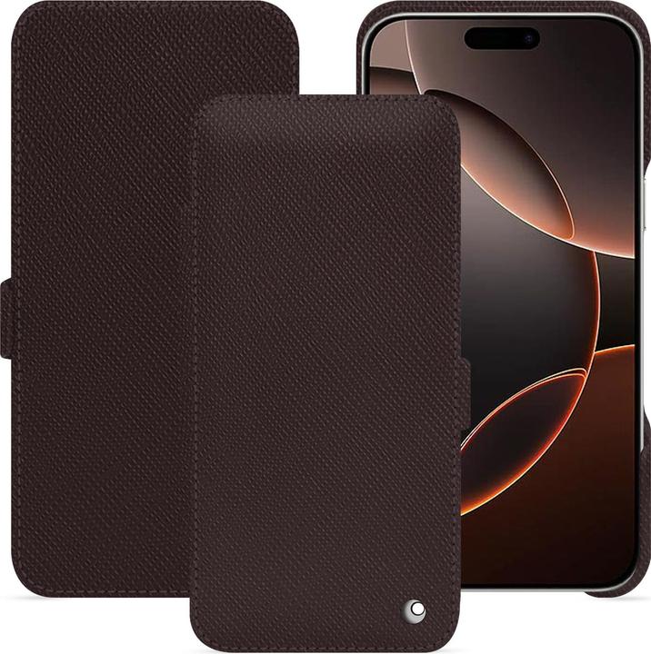 Noreve Horizontal leather flap shell (Apple iPhone 16 Pro)