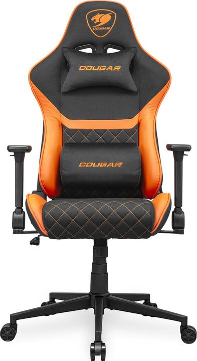 Produktbild Cougar Gaming-Stuhl Armor One V2 F, PVC/Stoff,Schwarz/Orange