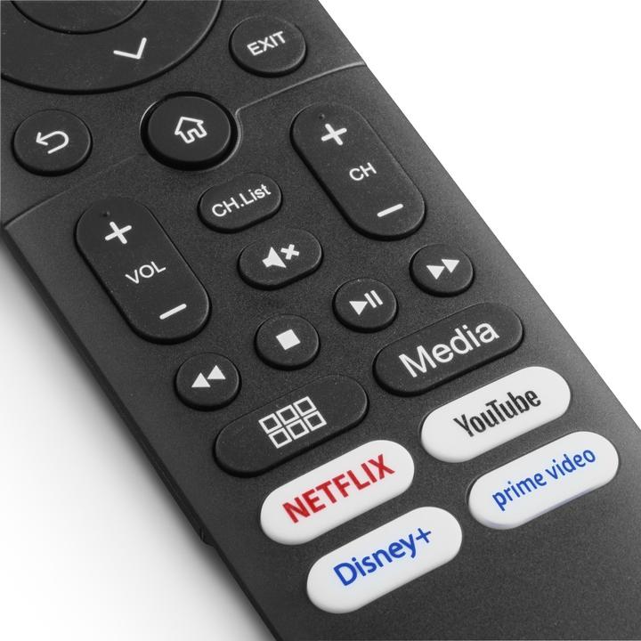 Produktbild Hama Universal-Fernbedienung für Hisense TVs, IR, lernfähig, mit 4 App-Tasten (Universal Fernbedienung, Infrarot)