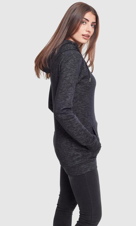 Produktbild Urban Classics Ladies Slub Terry High Neck Hoody (4XL)