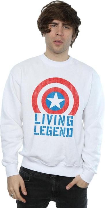 Produktbild Captain America Living Legend Sweatshirt (XXL)