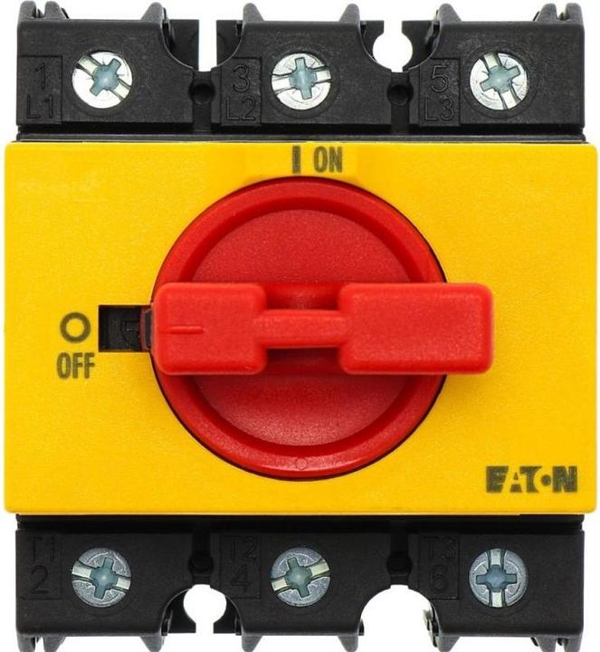 Produktbild Eaton P3-63/IVS-RT Elektroschalter Drehschalter 3P Schwarz