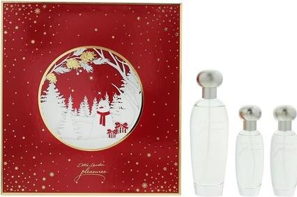 Produktbild Estée Lauder Pleasures 3 Stück Geschenkset: Eau de Parfum 100ml - Eau de Parfum 30ml