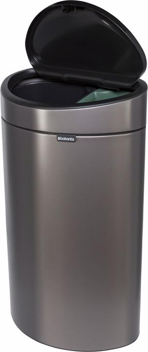 Actual product image Brabantia Trash can Touch Bin New,recycle, 23+10 L Platinum (33 l)